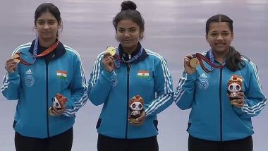 Asian Games 2023: Sift Samra, Ashi Chouksey and Manini Kaushik Shine As India Wins Silver Medal in Women’s 50m Rifle 3P Team Event