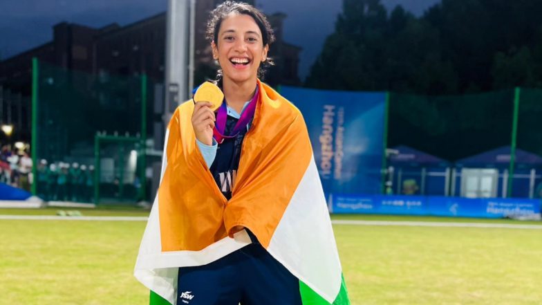 'Proud to Bring This Home' Smriti Mandhana Reacts After Indian Women's Cricket Team Wins Gold Medal At Asian Games 2023 (See Post)