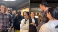 Sourav Ganguly, West Bengal CM Mamata Banerjee Visit Santiago Bernab&eacute;u Stadium in Spain (Watch Video)