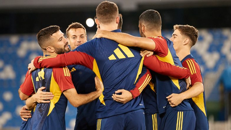 How To Watch Spain vs Cyprus, UEFA Euro 2024 Qualifiers Live Streaming Online in India? Get Free Live Telecast Details of Football Match on TV