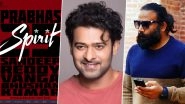 Spirit: Shooting of Prabhas &ndash; Sandeep Reddy Vanga&rsquo;s Film to Commence from June 2024!
