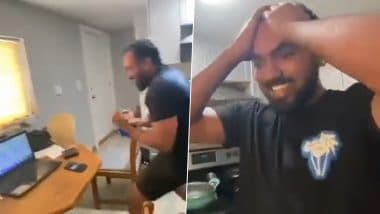 Sri Lankan Fan Away From Home, Breaks Out Into Emotional Celebration After Dasun Shanaka and Co Beat Pakistan To Enter Asia Cup 2023 Final, Video Goes Viral