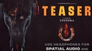 UI The Movie Teaser: Makers Drop Upendra&rsquo;s Upcoming Pan-India Film Update With a Mysterious Audio Clip! (Watch Video)