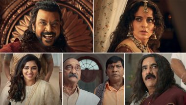 Chandramukhi 2 Trailer: Kangana Ranaut and Raghava Lawrence Look Stunning in This Spooky Thriller Comedy (Watch Video)