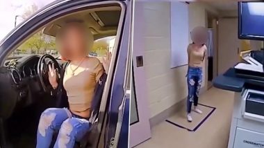 'I Like It Kinky': Drunk Stripper Tries to Seduce US Cop, Asks Him to Tase Her During Arrest; Bodycam Video Footage Goes Viral