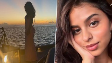 Suhana Khan Enjoys Sunset by the Ocean, Takes Buggy Ride in New Post From Vacation (View Pic & Video)
