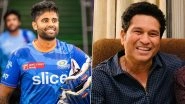 &lsquo;Continue Aiming for the SKY&rsquo; Sachin Tendulkar Shares Unique Birthday Wish for Suryakumar Yadav as He Turns 33