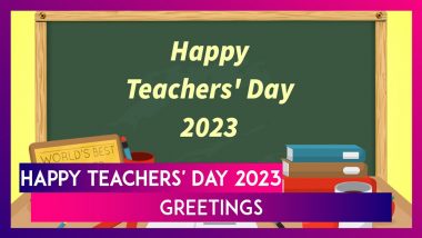 Teachers' Day 2023 Wishes, Images, HD Wallpapers, Greetings And Quotes To Celebrate The Day