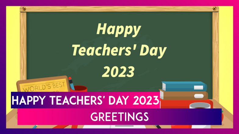 Teachers' Day 2023 Wishes, Images, HD Wallpapers, Greetings And Quotes ...