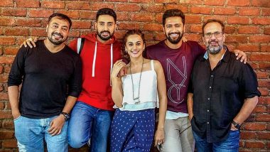 Abhishek Bachchan Celebrates ‘5 Years of Manmarziyaan’ by Sharing Throwback Pic with Vicky Kaushal, Taapsee Pannu, Anurag Kashyap and Aanand L Rai