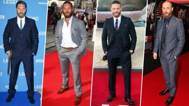 Tom Hardy Birthday: Check Out His Wardrobe Full Of Well Tailored Suits!