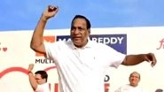 Malla Reddy Dance Video: Telangana Labour Minister Surprises World Heart Day Participants After Dancing on Stage at the Age of 70