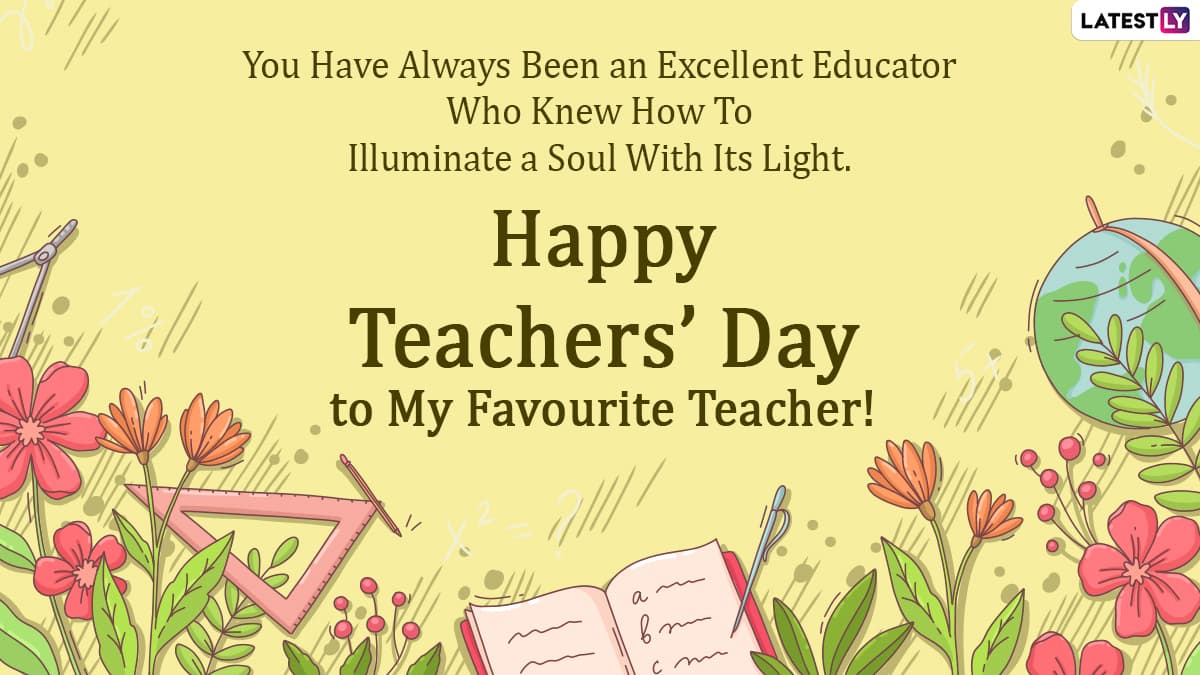 Happy Teacher's Day 2023 Wishes and Greetings: WhatsApp Status, GIF ...