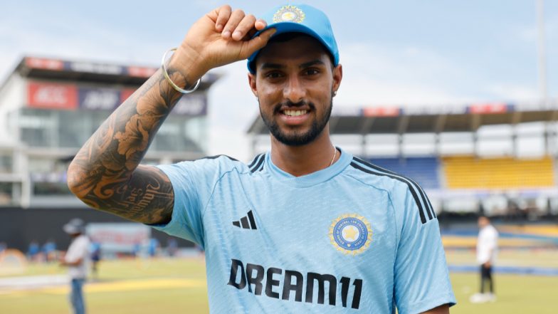 Tilak Varma Makes His ODI Debut, Receives Cap From Captain Rohit Sharma Ahead of IND vs BAN Asia Cup 2023 Super Four Match