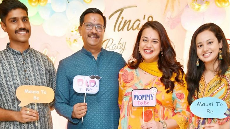 Tina Dabi, Husband Pradeep Gawande Welcome Baby Boy in Jaipur; See Beautiful Pictures of Their Baby Shower