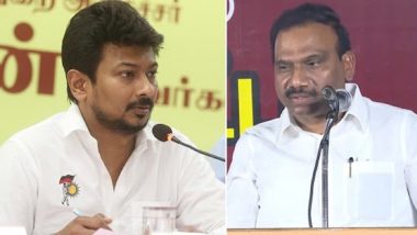 After Udhayanidhi Stalin, DMK Leader A Raja Makes Controversial Remark, Likens Sanatan Dharma to HIV and Leprosy; BJP Says Remarks Reflect Opposition's 'Hinduphobia'