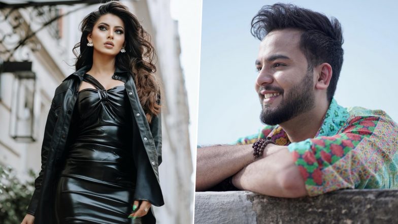 Bigg Boss OTT 2 Winner Elvish Yadav Shoots With Urvashi Rautela for Music Video (Watch Viral Video)