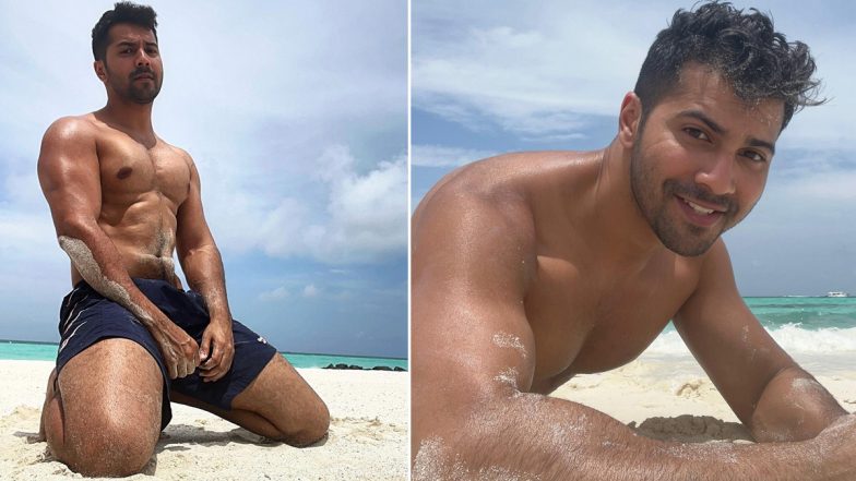784px x 441px - Varun Dhawan Flaunts Toned Beach Body, Shares Hot Pics on Insta! | ðŸŽ¥  LatestLY