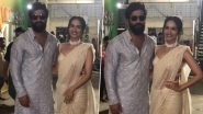 Vicky Kaushal and Manushi Chhillar Spotted on the Sets of India&rsquo;s Got Talent; The Great Indian Family Stars Pose in Style for the Paparazzi (Watch Video)