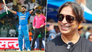'What An Inning' Shoaib Akhtar Lauds Virat Kohli After His Brilliant Century In the IND vs PAK Asia Cup 2023 Super Four Clash (See Post)