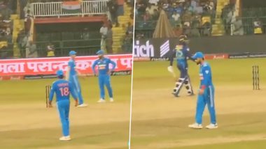 Virat Kohli Grooves to Lungi Dance During IND vs SL Asia Cup 2023 Super Four Match at R Premadasa Stadium in Colombo, Video Goes Viral