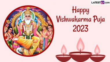 Happy Vishwakarma Puja 2023 Greetings, Wishes and Images: Send WhatsApp Messages and Lord Vishwakarma Photos To Celebrate Vishwakarma Jayanti