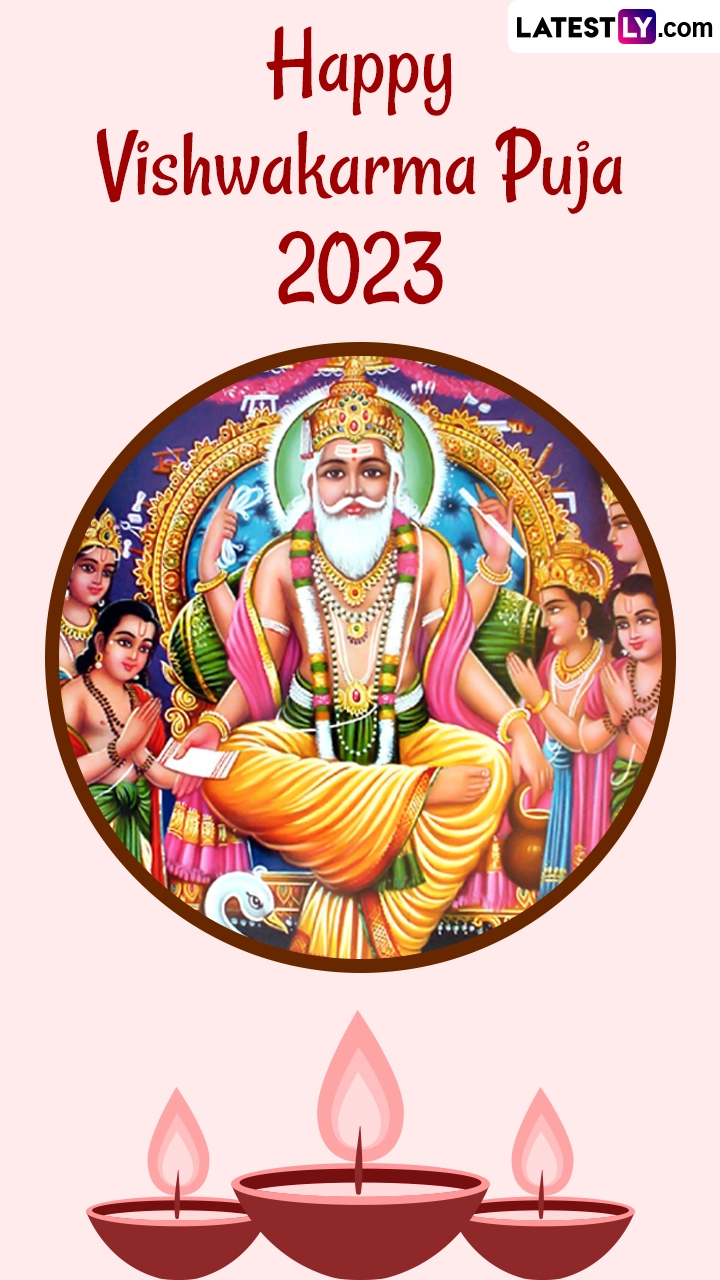 Happy Vishwakarma Puja 2023 Greetings and Images for Family and Friends