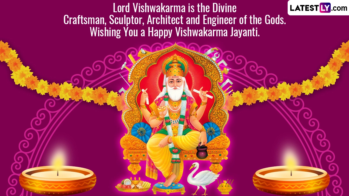 Vishwakarma Puja Wishes 2023 and Messages Happy Vishwakarma Jayanti WhatsApp Greetings, Images