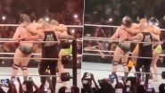Drew McIntyre, Sami Zayn and Other WWE Stars Dance to RRR&rsquo;s &lsquo;Naatu Naatu&rsquo; Song at WWE Superstar Spectacle 2023 Event in Hyderabad, Video Goes Viral!