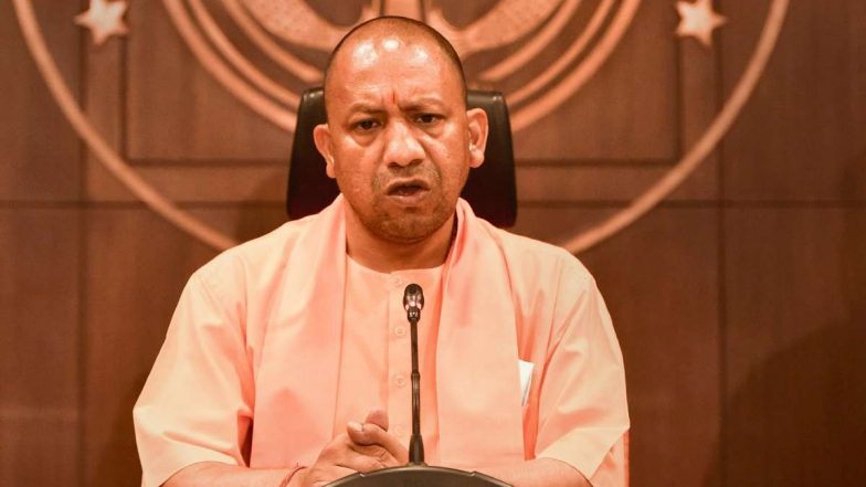 Mission Mahila Sarathi in Ayodhya Video: 51 Buses Flagged Off in Uttar Pradesh To Have Women Drivers and Conductors, CM Yogi Adityanath Says 'Women's Safety Has Been Big Challenge'