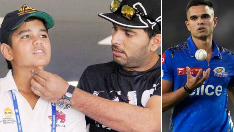 ‘From a Little Boy to a Fine Young Man…’ Yuvraj Singh Shares Instagram Story to Wish Arjun Tendulkar on His 24th Birthday