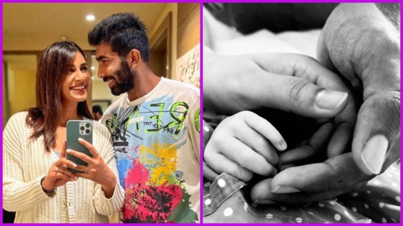 Jasprit Bumrah and Wife Sanjana Ganesan Blessed With a Baby Boy, Couple Name Newborn Angad