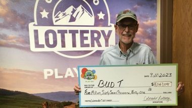 US: Colorado Man Wins USD 5 Million Lottery Jackpot, Buys Watermelon and Flowers for Wife