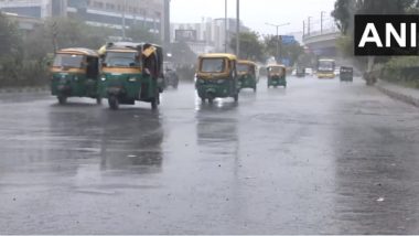 Delhi Rains Videos: Rainfall Accompanied by Gusty Winds Lashes Parts of Delhi-NCR, Gives Respite From Heat