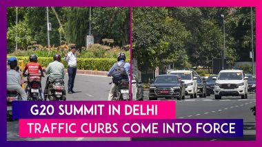 G20 Summit In Delhi: Traffic Curbs Come Into Force In National Capital As World Leaders Arrive In City