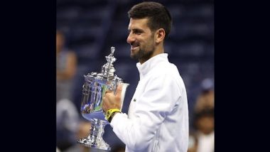 Novak Djokovic Wins US Open 2023 Men’s Singles Title, Clinches Historic 24th Grand Slam After Beating Daniil Medvedev in Final