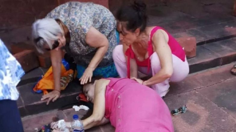 Uttar Pradesh: 61-Year-Old French Woman Tourist Dies After Falling off Platform at Fatehpur Sikri Fort, ASI Orders Prob