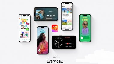 iOS 17 Launch: Apple Releases All Free Software Updates for iPhones, iPads, Watches and Apple TV; Introduces New iCloud Plans