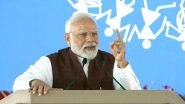 'Ruled Madhya Pradesh for Decades but Left It High and Dry': PM Narendra Modi Slams Congress as He Lays Foundation for Projects Worth Over Rs 50,000 Crore (Watch Video)
