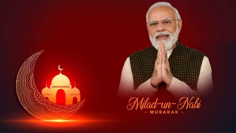 Eid Milad Un Nabi 2023 Wishes: PM Narendra Modi Extends Greetings on Occasion of Prophet Mohammad’s Birthday