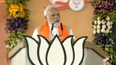 ‘Congress Being Run by Group of Urban Naxals’: PM Narendra Modi Hits Out at Congress in BJP ‘Karyakarta Mahakumbh’ at Bhopal’s Jamboree Maidan