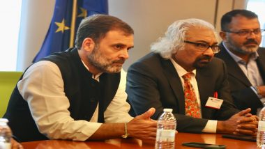 Congress Leader Rahul Gandhi Holds Talks With European Parliament Members in Brussels, Manipur Situation Among Topics Discussed