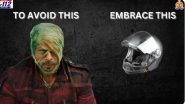 &lsquo;Jawan Ho Ya Budhe&rsquo;, Uttar Pradesh Police Use Shah Rukh Khan&rsquo;s &lsquo;Jawan&rsquo; Movie Poster To Remind the Use of Helmets