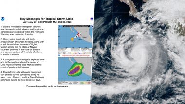 Tropical Storm Max Makes Landfall in Mexico as Country Braces for Another Storm Lidia, Guerrero and Michoacan Witness 'Torrential' Rains