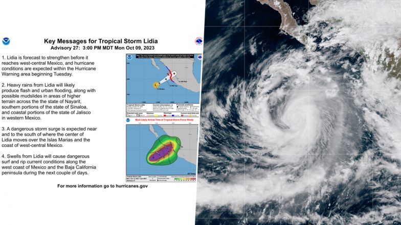 Tropical Storm Max Makes Landfall in Mexico as Country Braces for Another Storm Lidia, Guerrero and Michoacan Witness 'Torrential' Rains