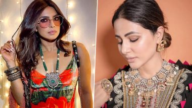 Navratri 2023 Jewellery Inspiration: Priyanka Chopra, Hina Khan Are Here To Help You Pick the Right Statement Pieces