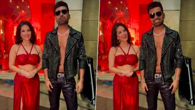 'Meri Party Mein Koi Third Party Nahi': Abhishek Singh’s Debut Rap Song Wraps Up Video Shoot With Sunny Leone’s Glamorous Touch (View Post)