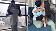 Neha Dhupia Pens Emotional Note for Son Guriq on His Second Birthday, Calls Him Her &lsquo;Little Superhero&rsquo; (Watch Video)