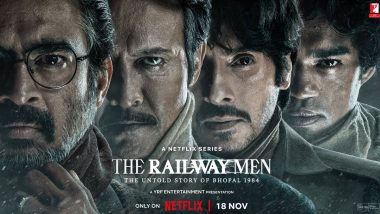 The Railway Men: R Madhavan, Kay Kay Menon, Divyenndu, and Babil Khan-Starrer Series To Release on Netflix on November 18 (View Motion Poster)