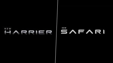 New Tata Safari, Tata Harrier Teased Again: Check New Looks, Design and Booking Date of Upcoming SUVs